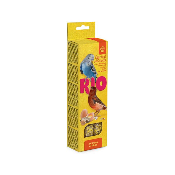 Rio Sticks for All Birds with Eggs and Seashells 2 Pack