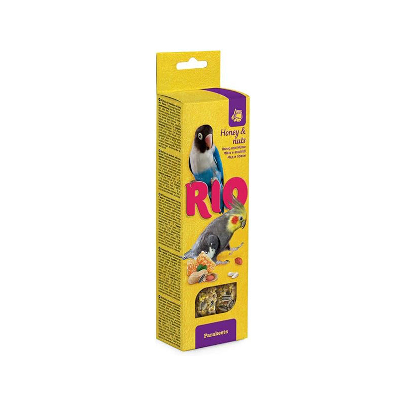 Rio Sticks for Parakeets with Honey and Nuts 2 Pack