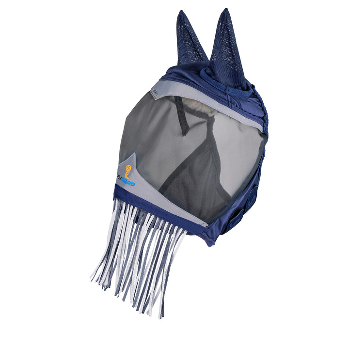 Shires FlyGuard Pro Fine Mesh Fly Mask with Nose Fringe