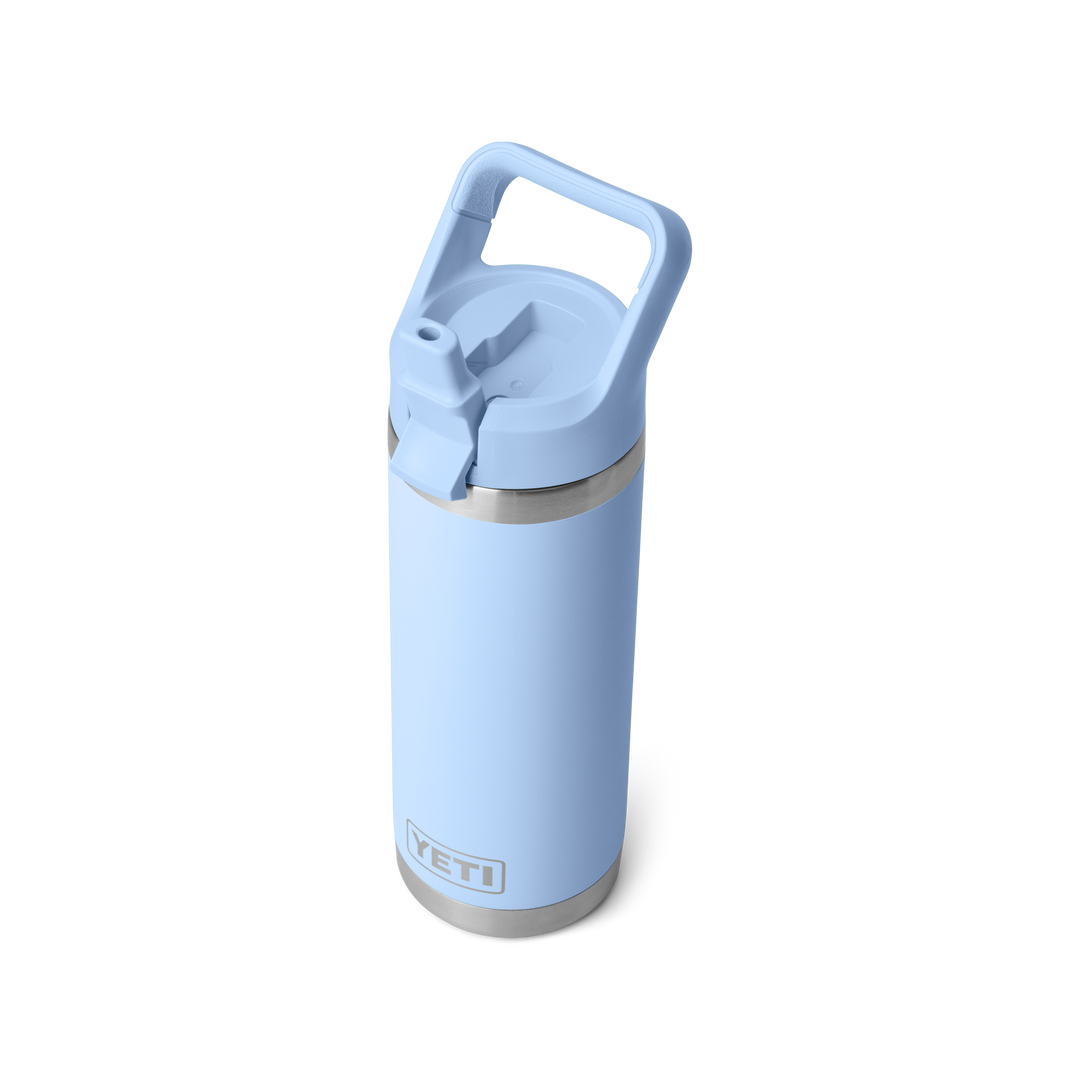 Yeti Rambler 18 Oz Colour Straw Bottle - Big Sky Blue