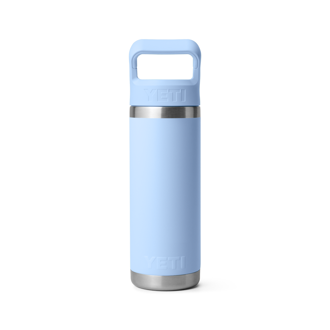 Yeti Rambler 18 Oz Colour Straw Bottle - Big Sky Blue