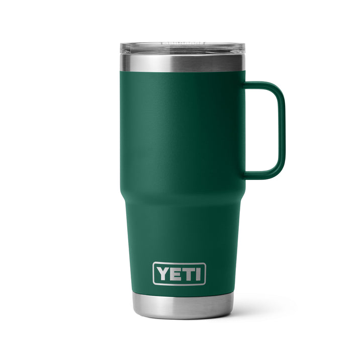 Yeti Rambler 20 oz Travel Mug - Black Forest Green
