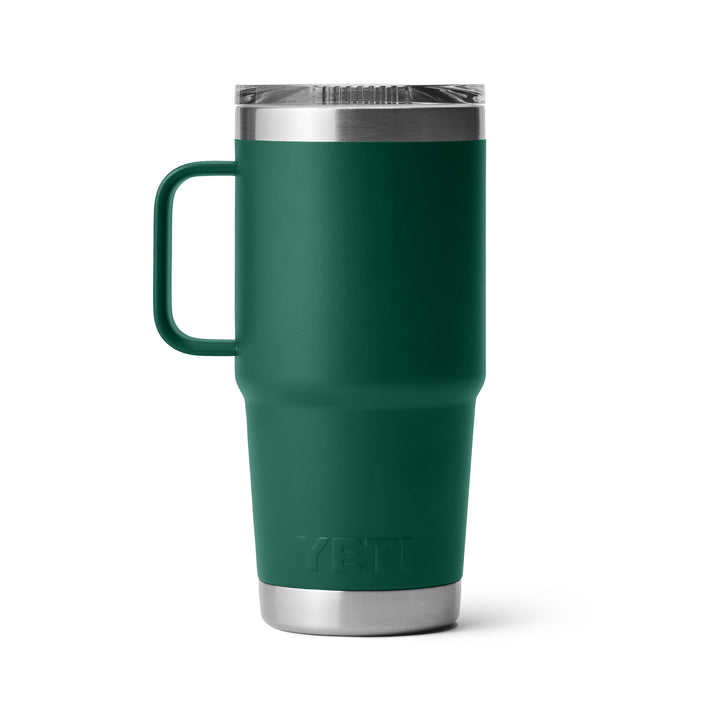 Yeti Rambler 20 oz Travel Mug - Black Forest Green