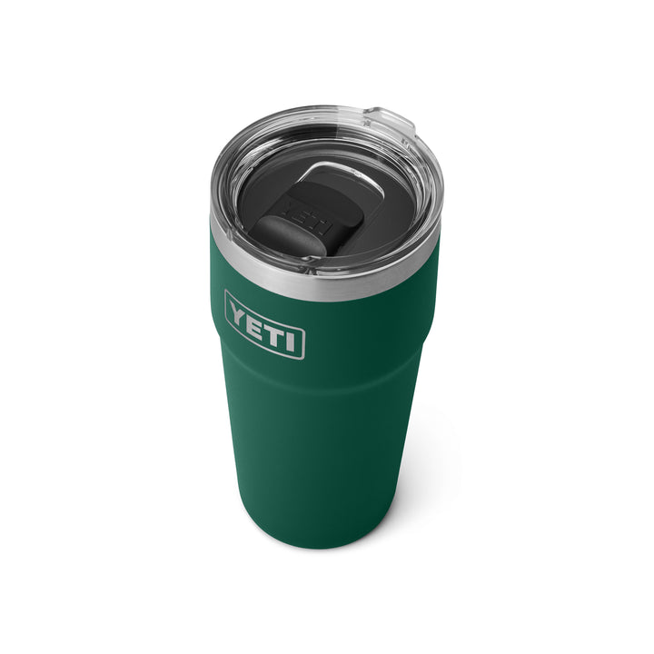 Yeti Rambler 20 oz Stackable Cup - Black Forest Green