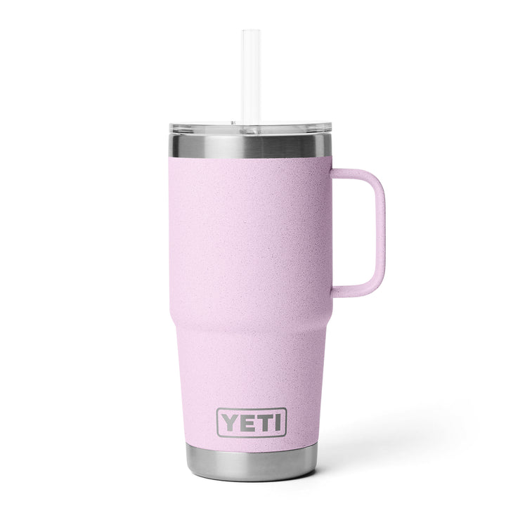 Yeti Rambler 25 oz Straw Mug - Cherry Blossom