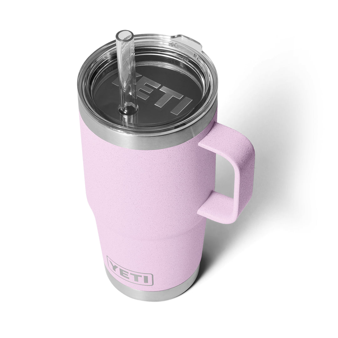Yeti Rambler 25 oz Straw Mug - Cherry Blossom