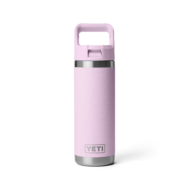 Yeti Rambler 18 oz Colour Straw Bottle - Cherry Blossom