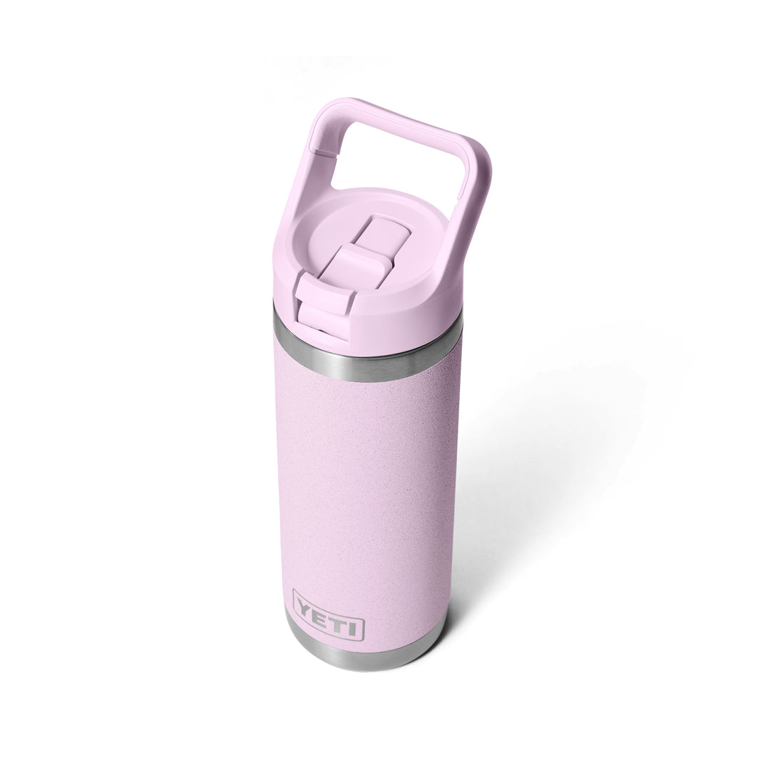 Yeti Rambler 18 oz Colour Straw Bottle - Cherry Blossom