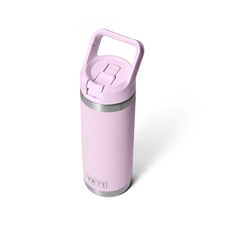 Yeti Rambler 18 oz Colour Straw Bottle - Cherry Blossom
