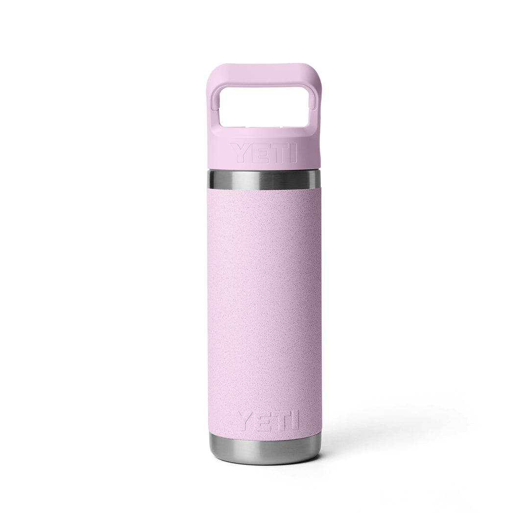 Yeti Rambler 18 oz Colour Straw Bottle - Cherry Blossom