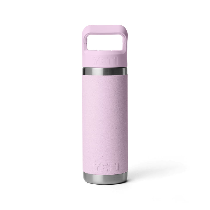 Yeti Rambler 18 oz Colour Straw Bottle - Cherry Blossom