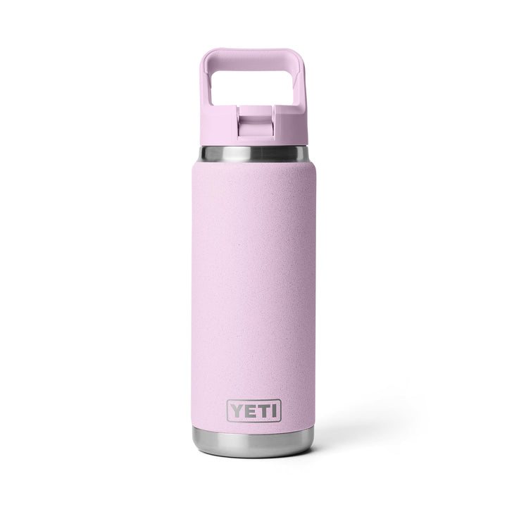 Yeti Rambler 26 oz Colour Straw Bottle - Cherry Blossom