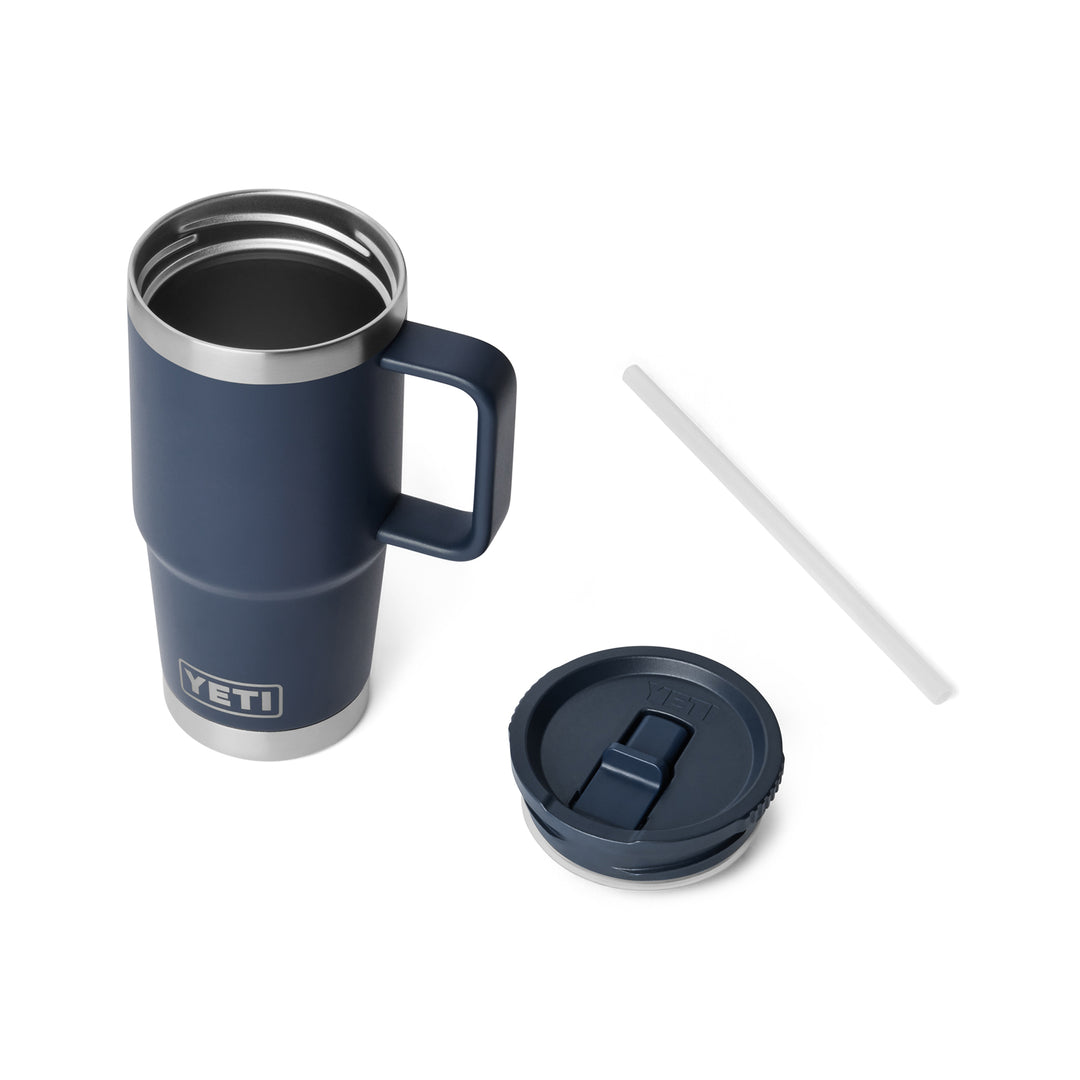Yeti Rambler 20oz Travel Straw Mug