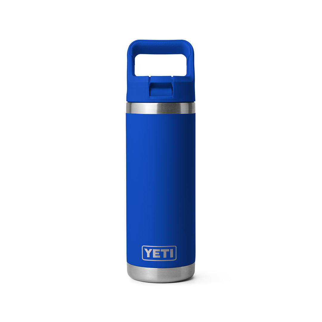 Yeti Rambler 18oz Colour Matched Straw Bottle - Royal Blue