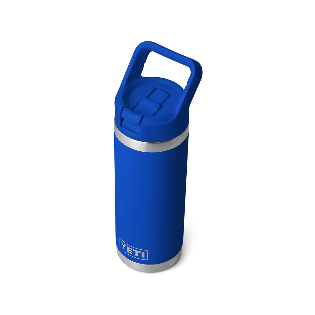 Yeti Rambler 18oz Colour Matched Straw Bottle - Royal Blue