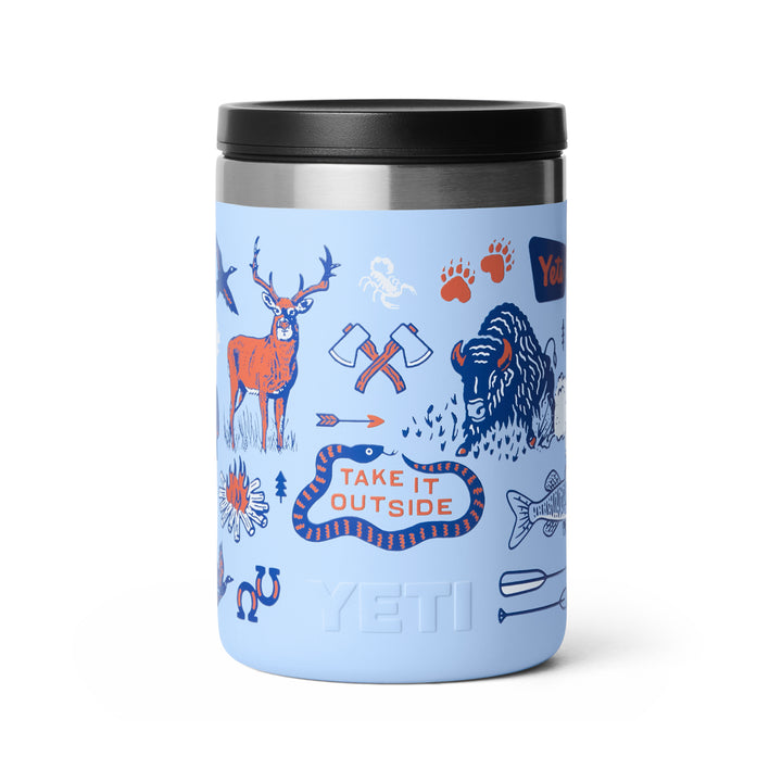 Yeti Rambler 16oz Food Jar - Summer Graphic Big Sky Blue