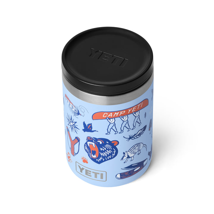 Yeti Rambler 16oz Food Jar - Summer Graphic Big Sky Blue