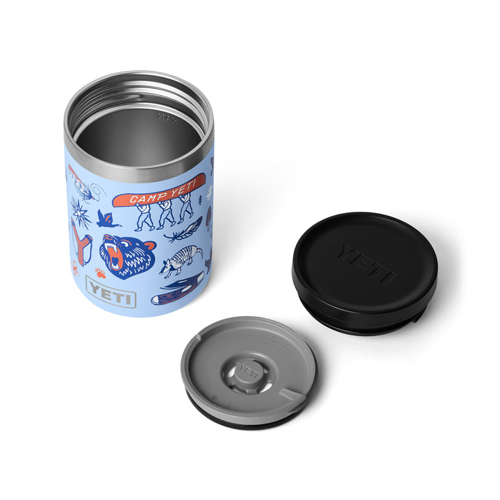 Yeti Rambler 16oz Food Jar - Summer Graphic Big Sky Blue