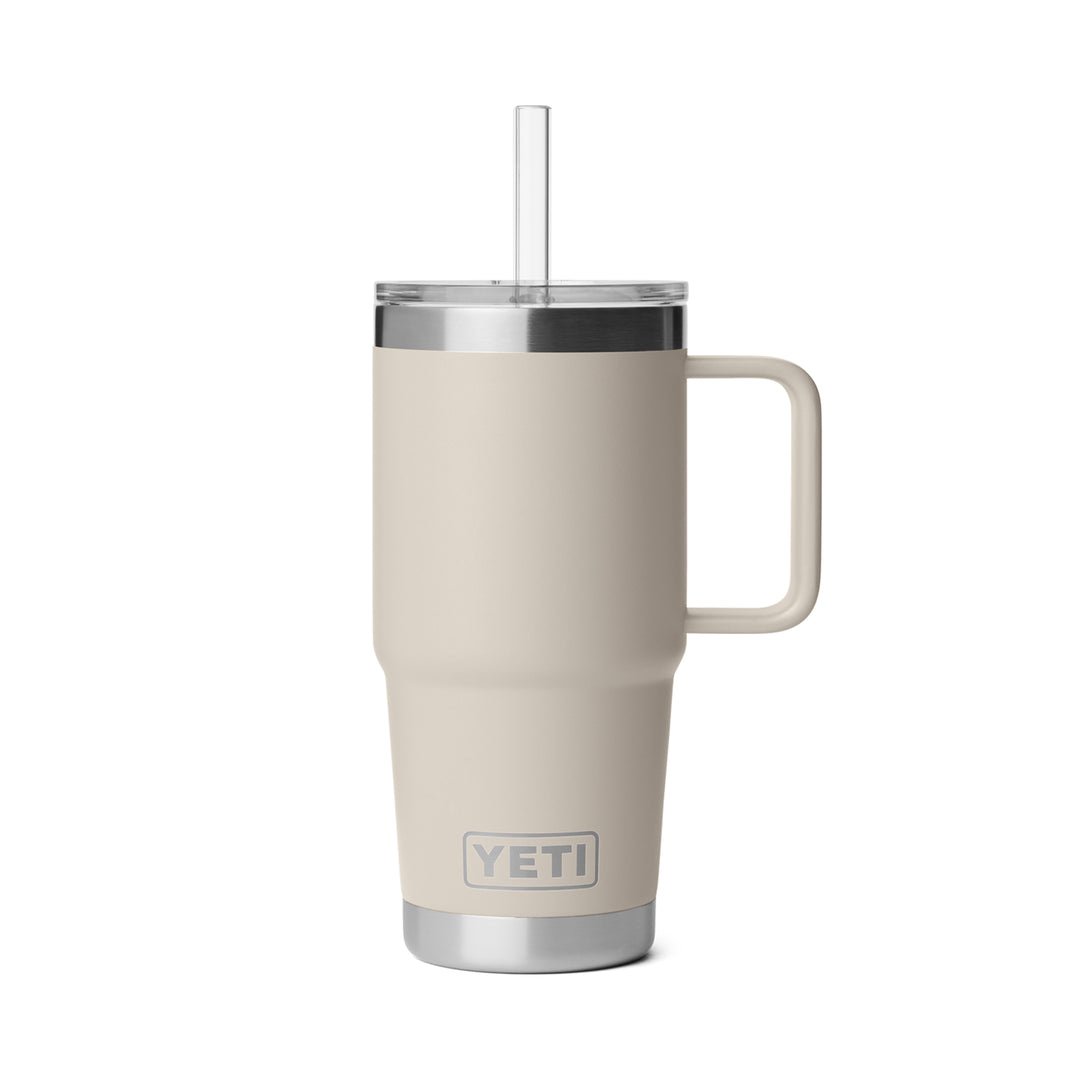 Yeti Rambler 25oz 2.0 Straw Mug - Cape Taupe
