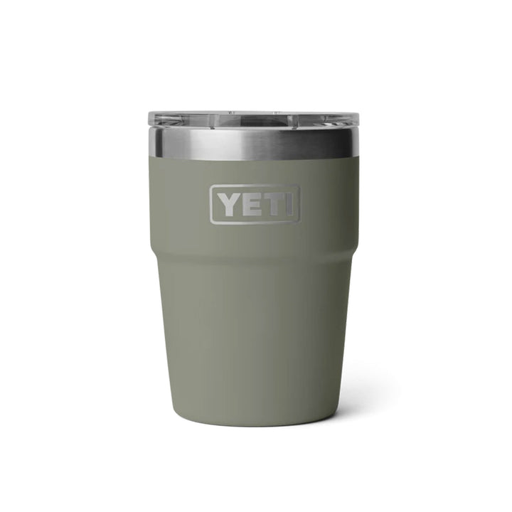Yeti Rambler 16oz Stackable Cup - Pampa Light Green