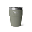 Yeti Rambler 16oz Stackable Cup - Pampa Light Green