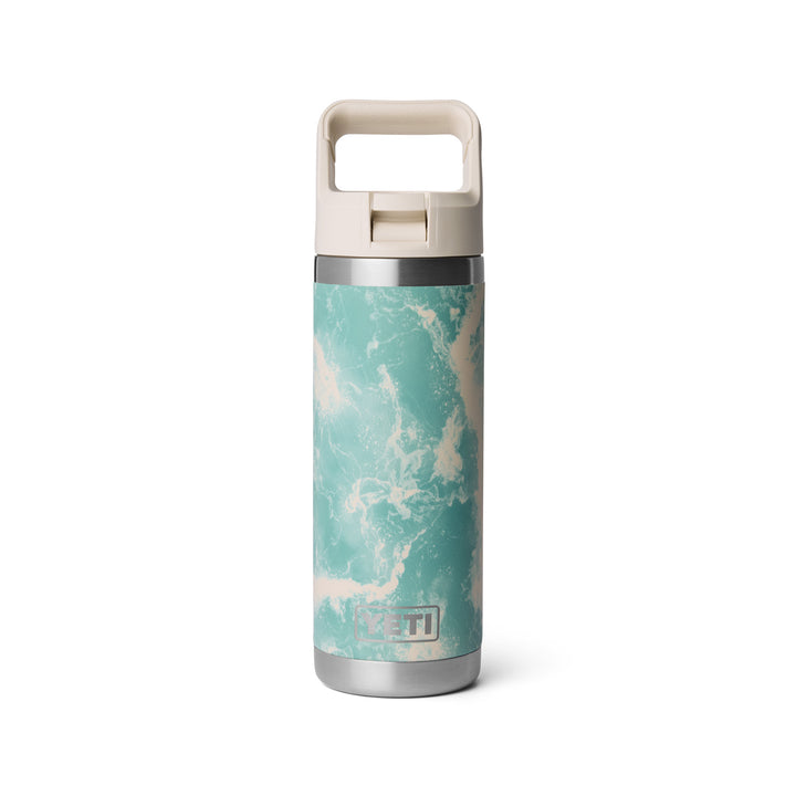 Yeti Rambler 18oz Colour Straw Bottle - Seaview