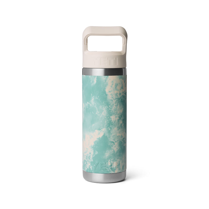 Yeti Rambler 18oz Colour Straw Bottle - Seaview