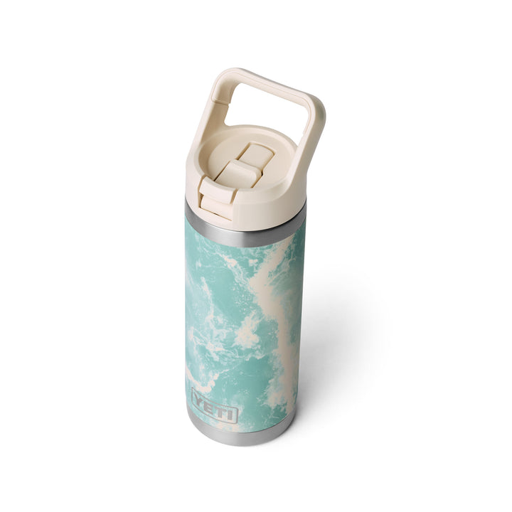 Yeti Rambler 18oz Colour Straw Bottle - Seaview