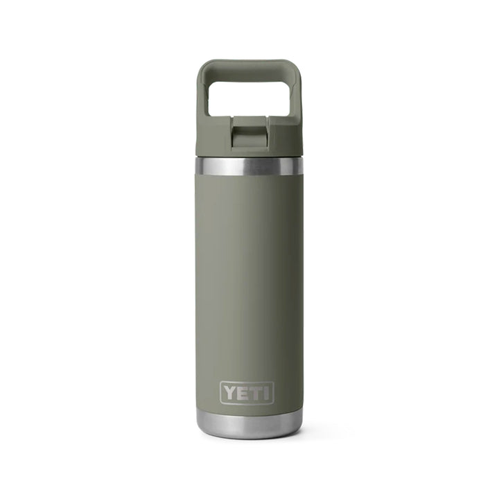 Yeti Rambler 18oz Colour Straw Bottle - Pampa Light Green