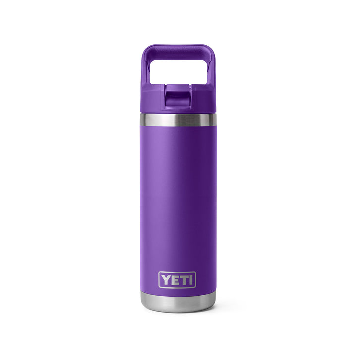 Yeti Rambler 18oz Colour Straw Bottle - Pace Purple