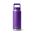 Yeti Rambler 26oz Colour Straw Bottle - Pace Purple