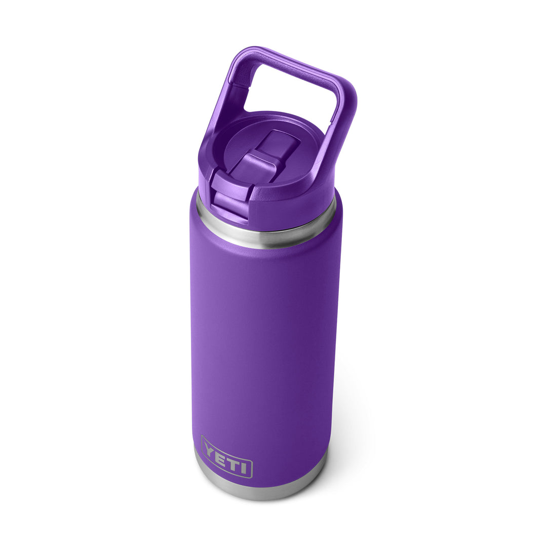 Yeti Rambler 26oz Colour Straw Bottle - Pace Purple