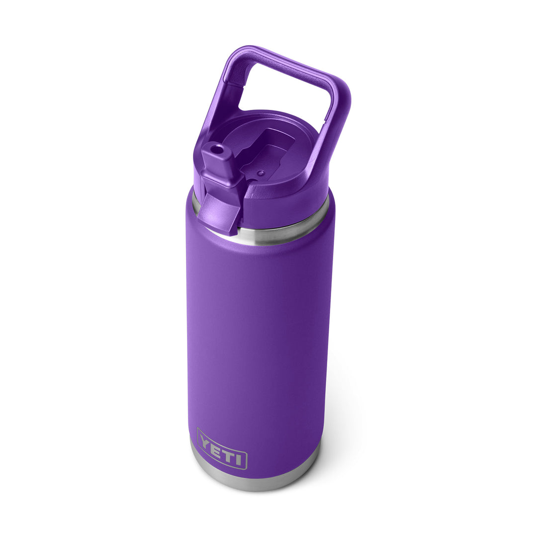 Yeti Rambler 26oz Colour Straw Bottle - Pace Purple