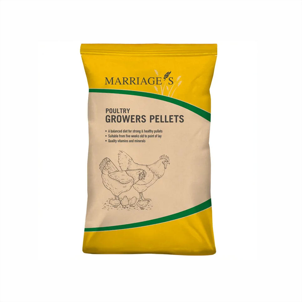 Marriages Poultry Grower Pellets