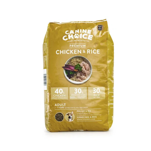 Canine Choice Premium Adult Dog Food with Chicken