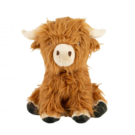 Ancol Heritage Fergus Highland Cow Dog Toy