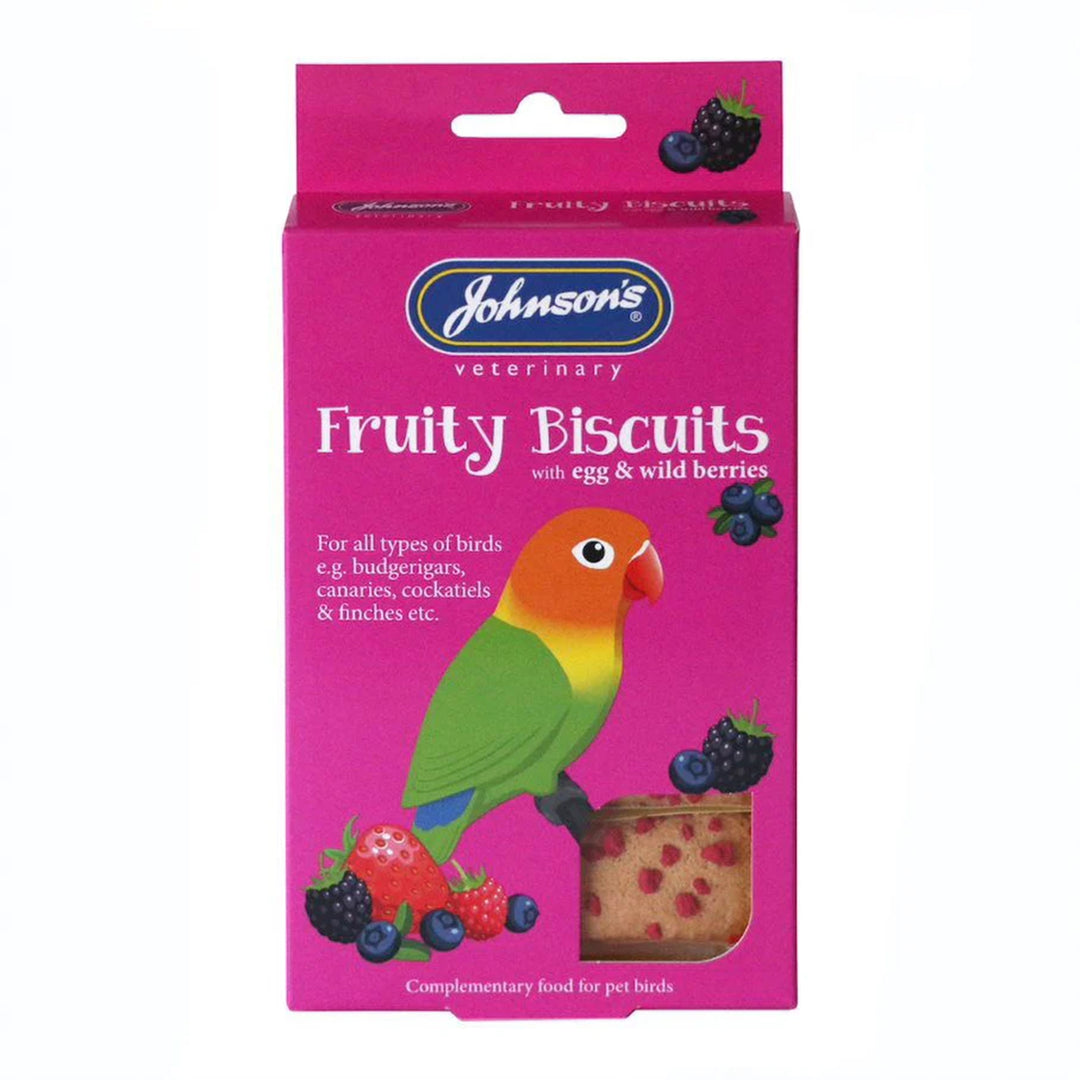 Johnsons Fruity Biscuits Treat for Pet Birds