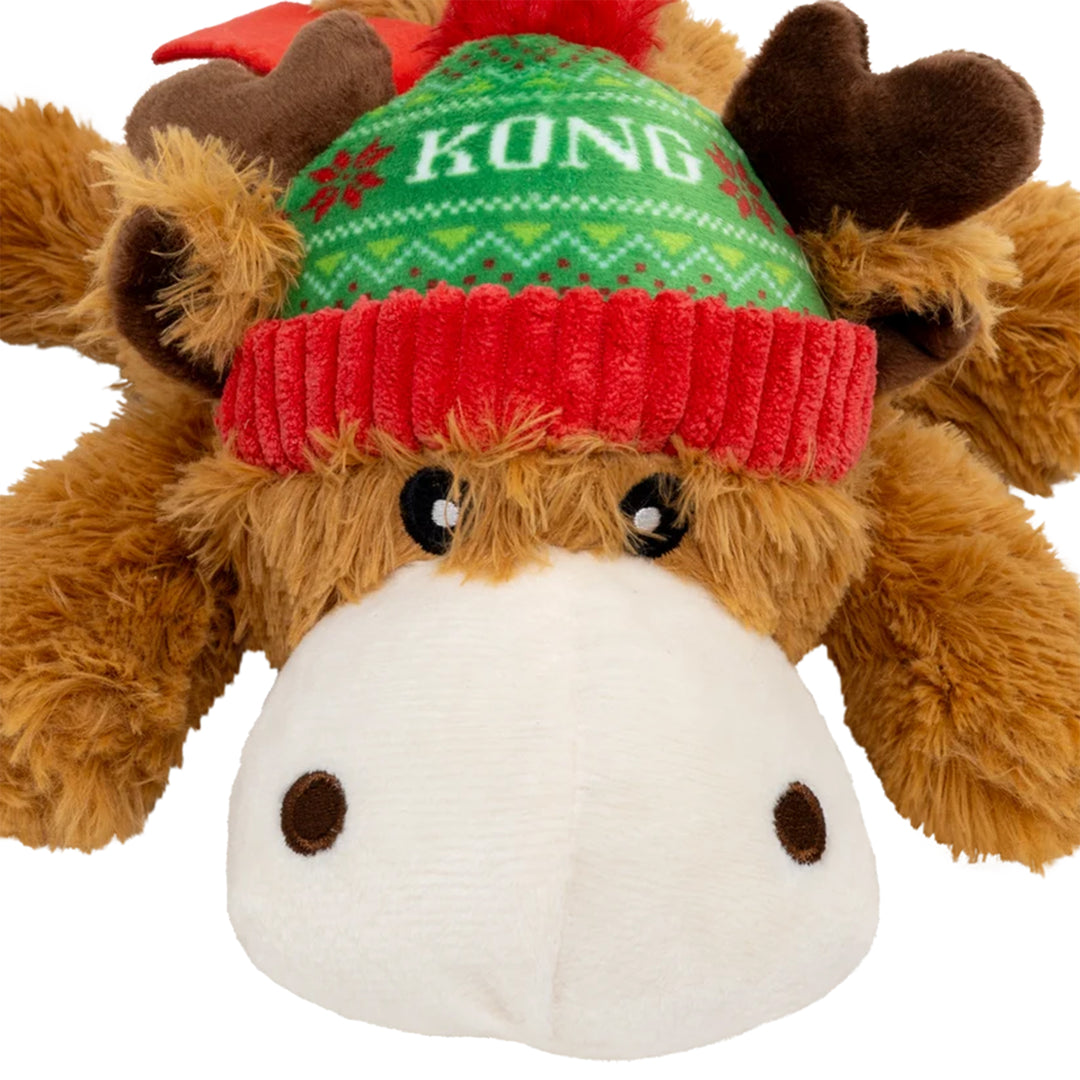 KONG Holiday Cozie Reindeer Dog Toy
