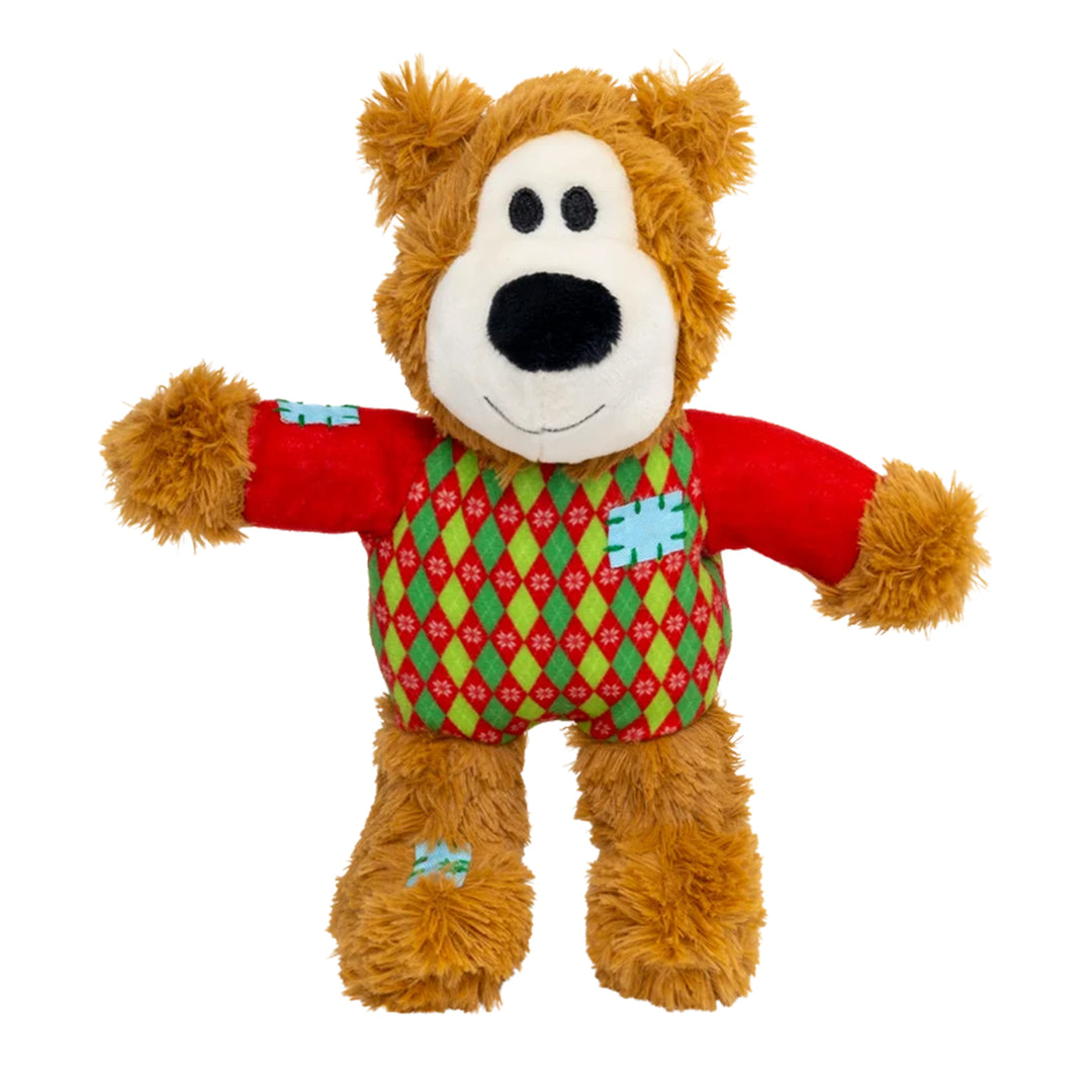 KONG Holiday Wild Knots Sweater Bear