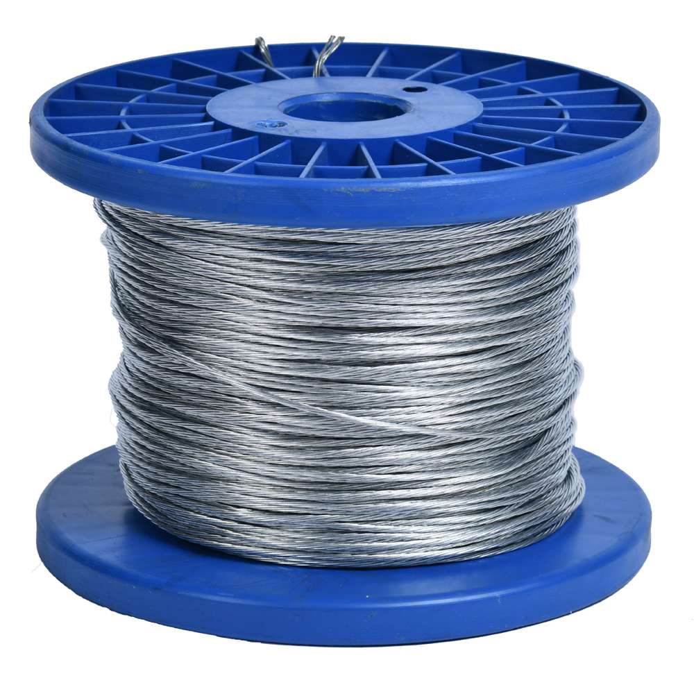 Agrifence 7 Strand Galv Fencing Wire - 200m Reel