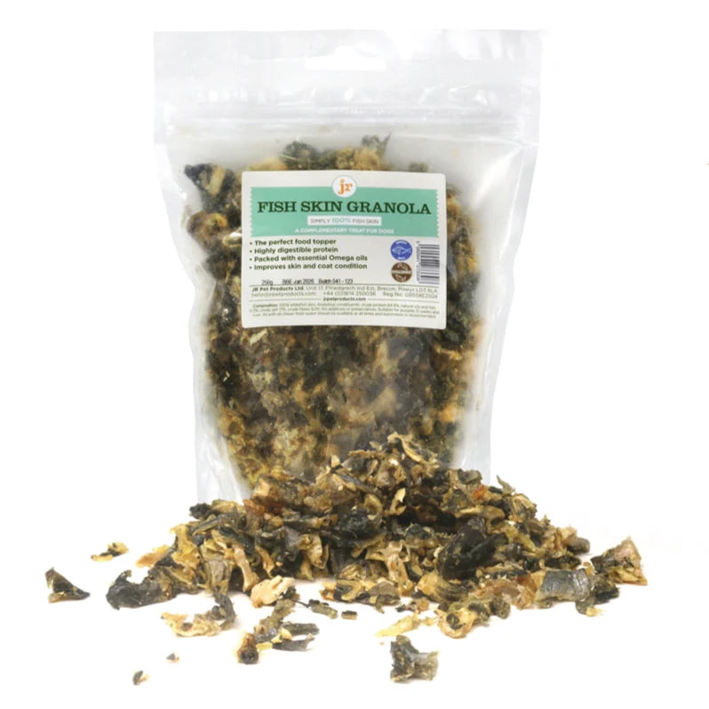 JR Pet Products Fish Skin Granola