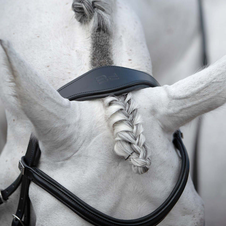 Premier Equine Rizzo Anatomic Snaffle Bridle with Flash