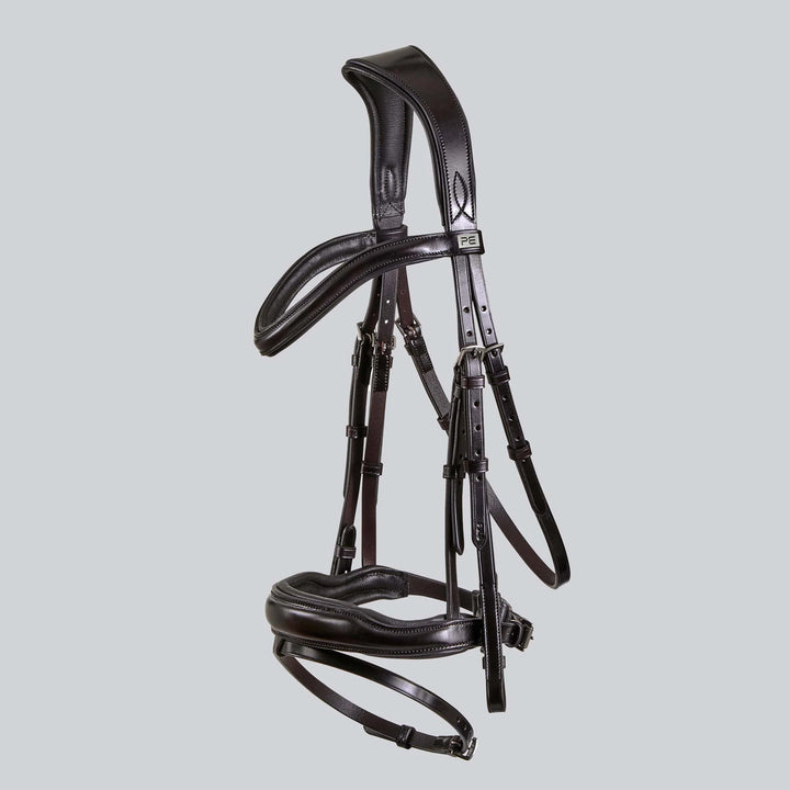 Premier Equine Rizzo Anatomic Snaffle Bridle with Flash