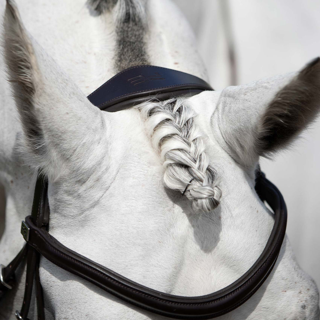 Premier Equine Rizzo Anatomic Snaffle Bridle with Flash