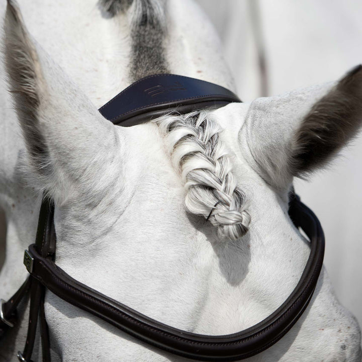 Premier Equine Rizzo Anatomic Snaffle Bridle with Flash