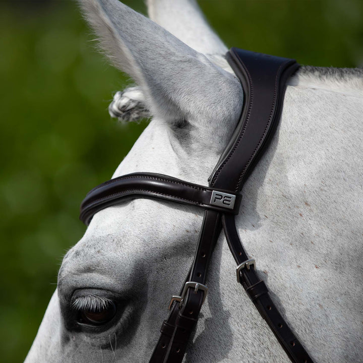 Premier Equine Rizzo Anatomic Snaffle Bridle with Flash
