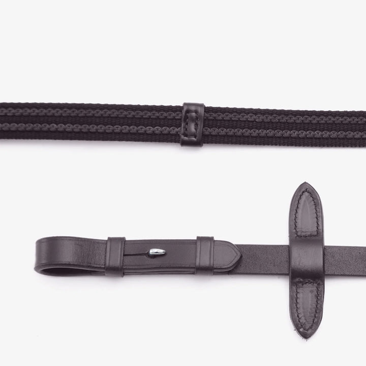 Premier Equine Domenico Web & Rubber Grip Reins