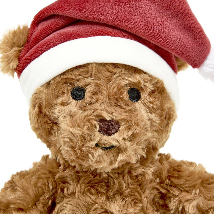 Petface Cassie Curly Christmas Teddy Plush Dog Toy