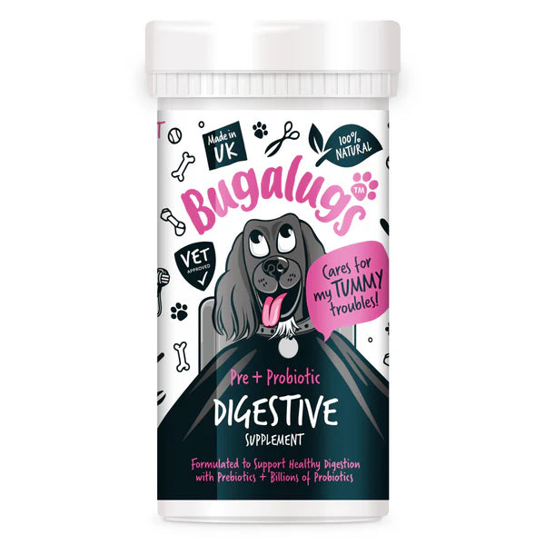 Bugalugs Pre & Probiotic Digestive Supplement