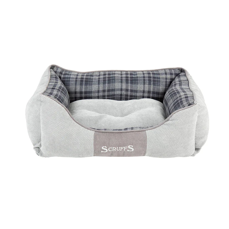 Scruffs Highland Box Bed#Grey